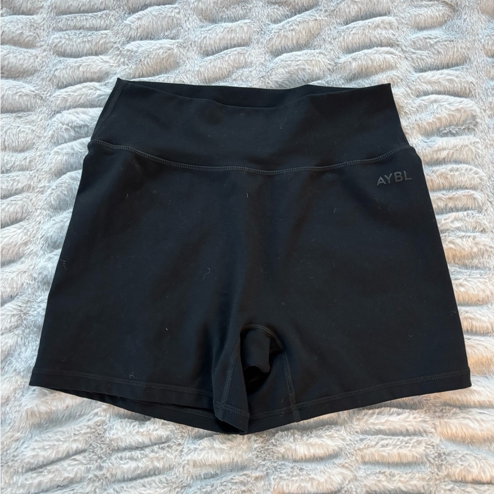 AYBL Women's Black Biker Shorts